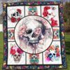 Skull Quilt Blanket Ver 31  Quilt